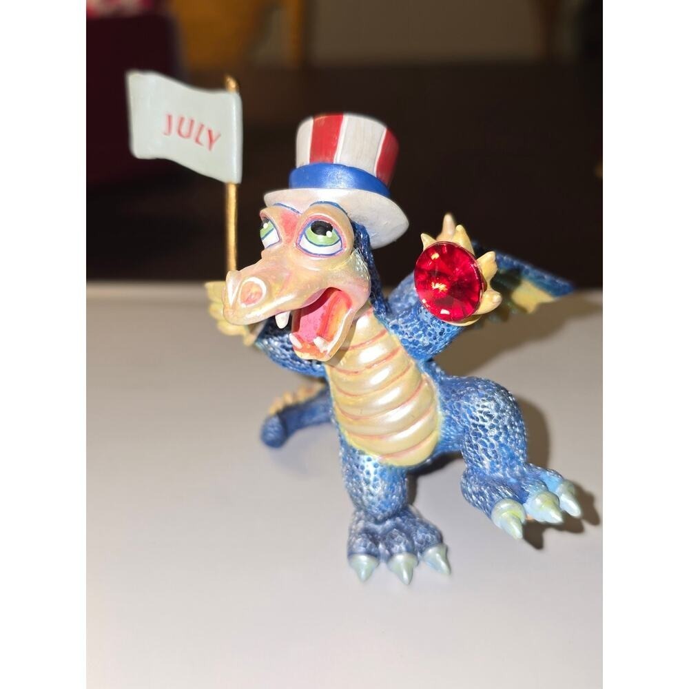 Franklin Mint Mood Dragon of the Month Limited Edition July Sparky #CI2276